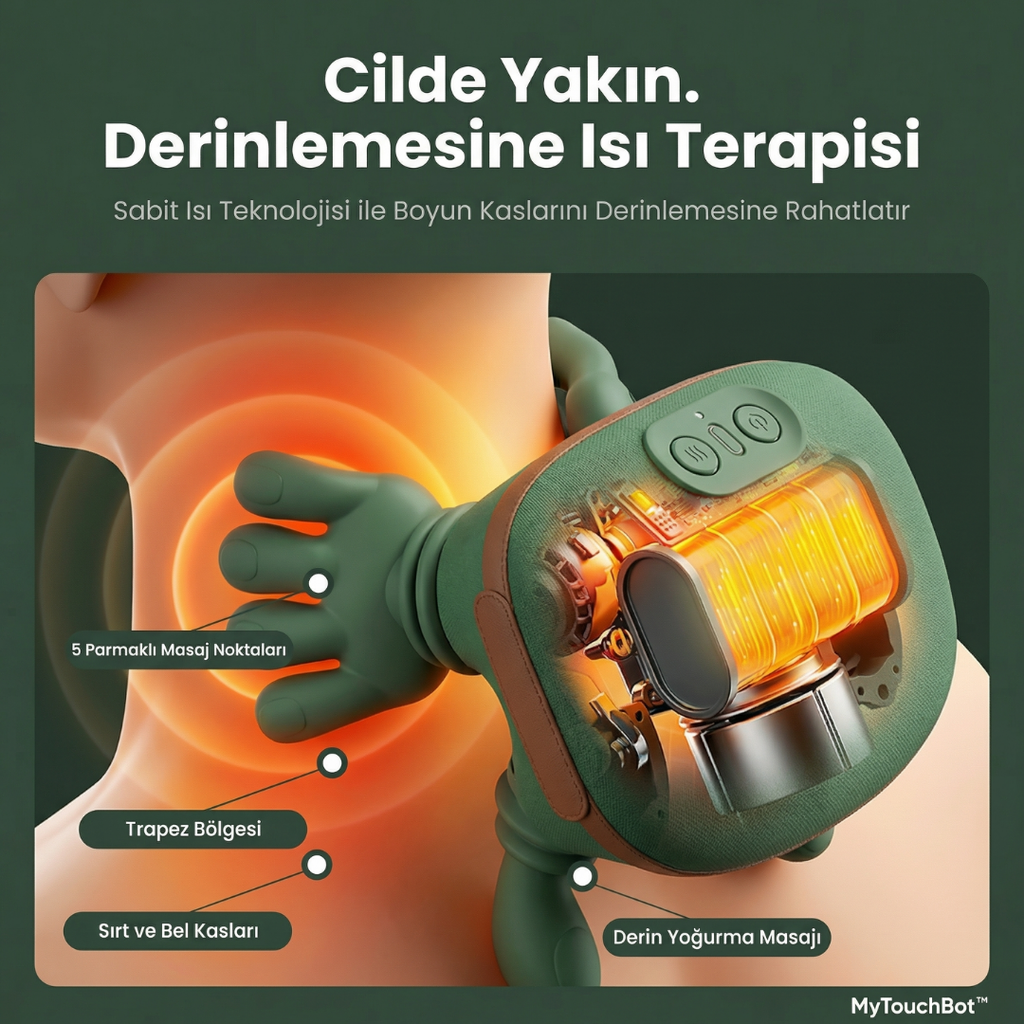 MyTouchBot™ Isı Destekli Masaj Robotu